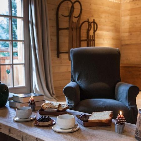 Le Cerf Amoureux Chalet Prive & Spa Саланш Екстериор снимка