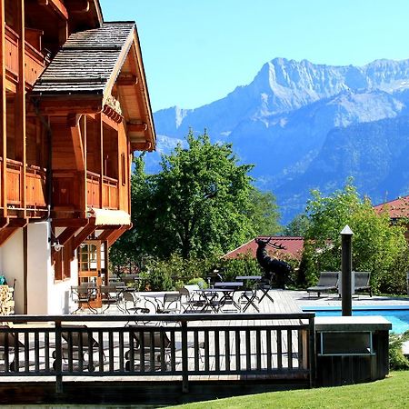 Le Cerf Amoureux Chalet Prive & Spa Саланш Екстериор снимка