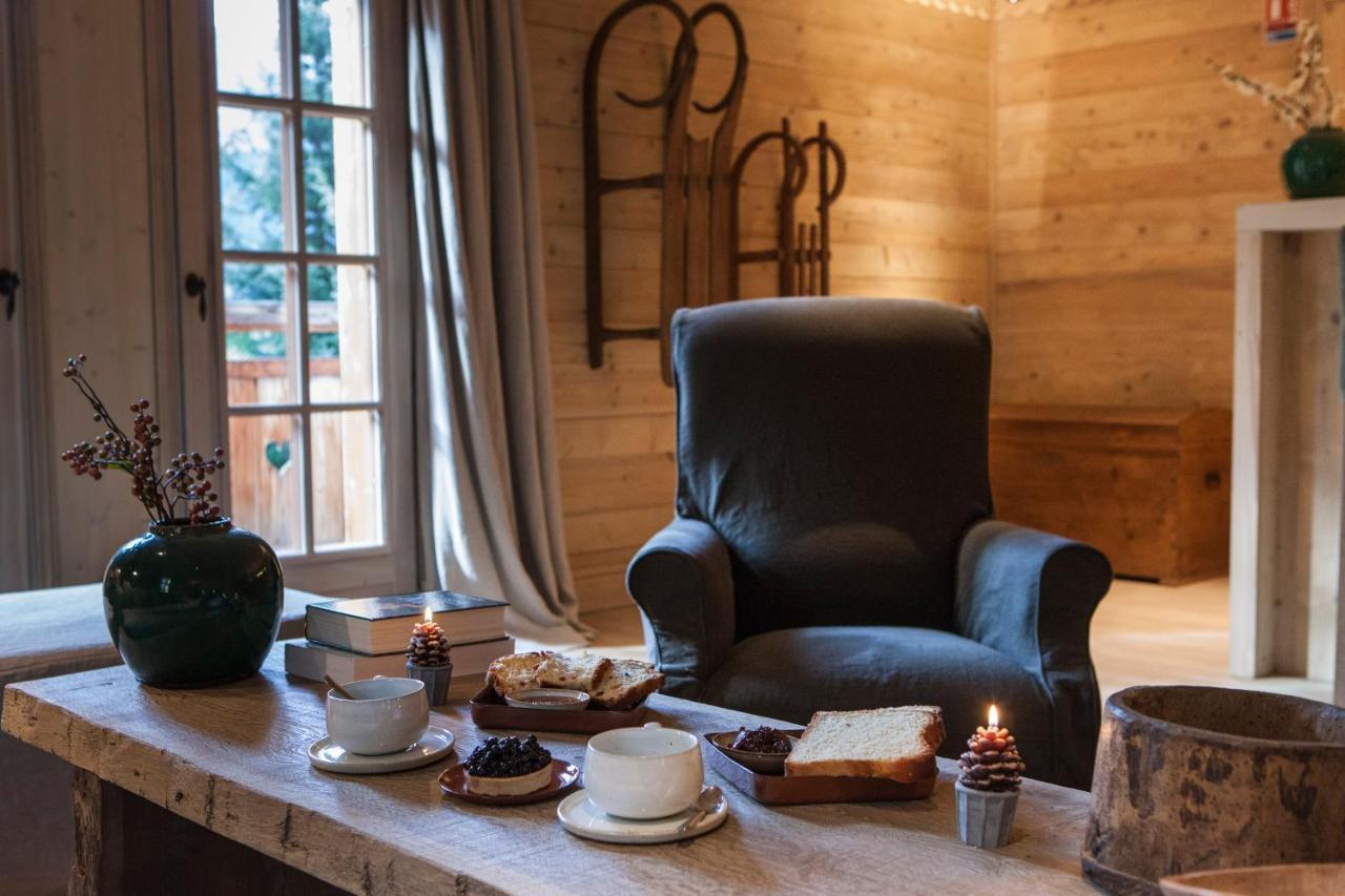 Le Cerf Amoureux Chalet Prive & Spa Саланш Екстериор снимка