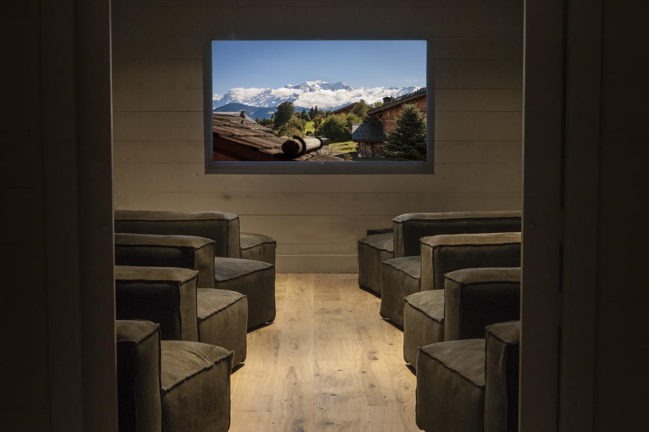 Le Cerf Amoureux Chalet Prive & Spa Саланш Екстериор снимка