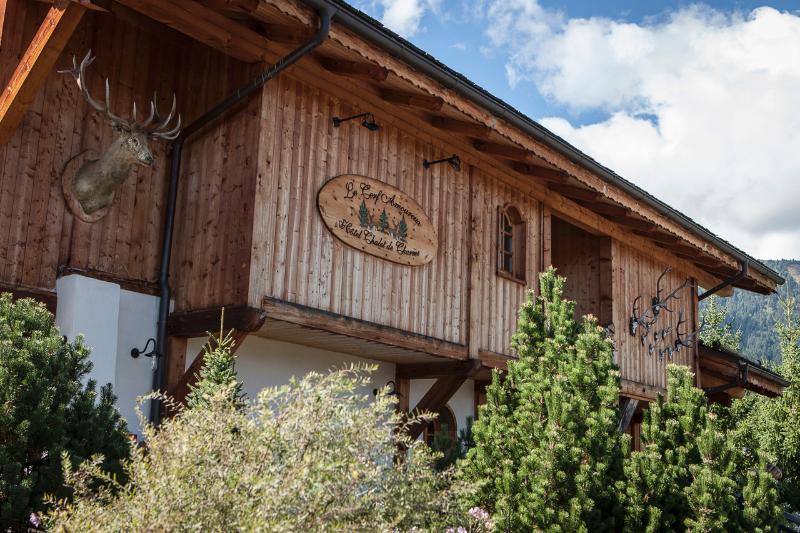 Le Cerf Amoureux Chalet Prive & Spa Саланш Екстериор снимка