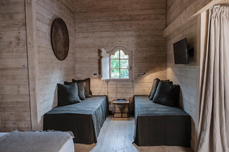 Le Cerf Amoureux Chalet Prive & Spa Саланш Екстериор снимка