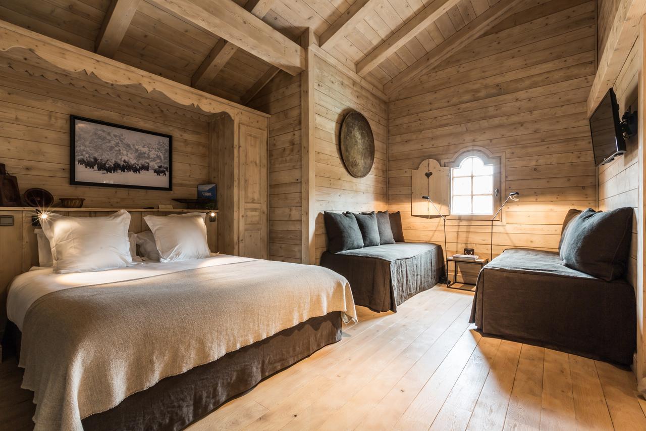 Le Cerf Amoureux Chalet Prive & Spa Саланш Екстериор снимка