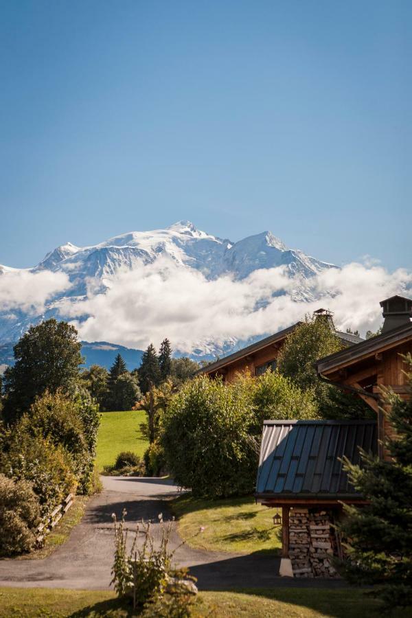 Le Cerf Amoureux Chalet Prive & Spa Саланш Екстериор снимка