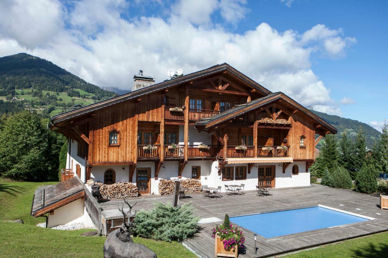 Le Cerf Amoureux Chalet Prive & Spa Саланш Екстериор снимка