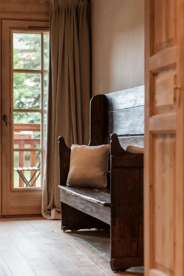 Le Cerf Amoureux Chalet Prive & Spa Саланш Екстериор снимка