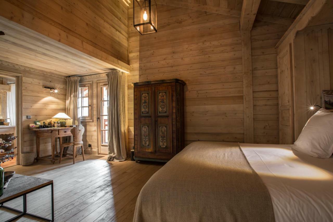 Le Cerf Amoureux Chalet Prive & Spa Саланш Екстериор снимка