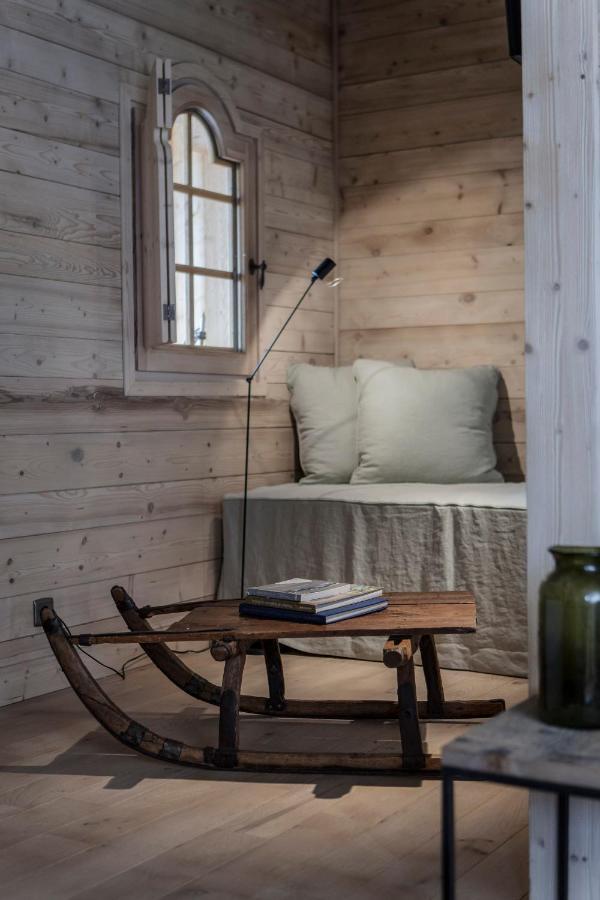 Le Cerf Amoureux Chalet Prive & Spa Саланш Екстериор снимка