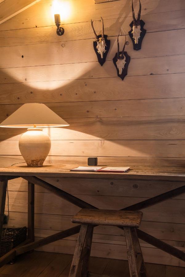 Le Cerf Amoureux Chalet Prive & Spa Саланш Екстериор снимка