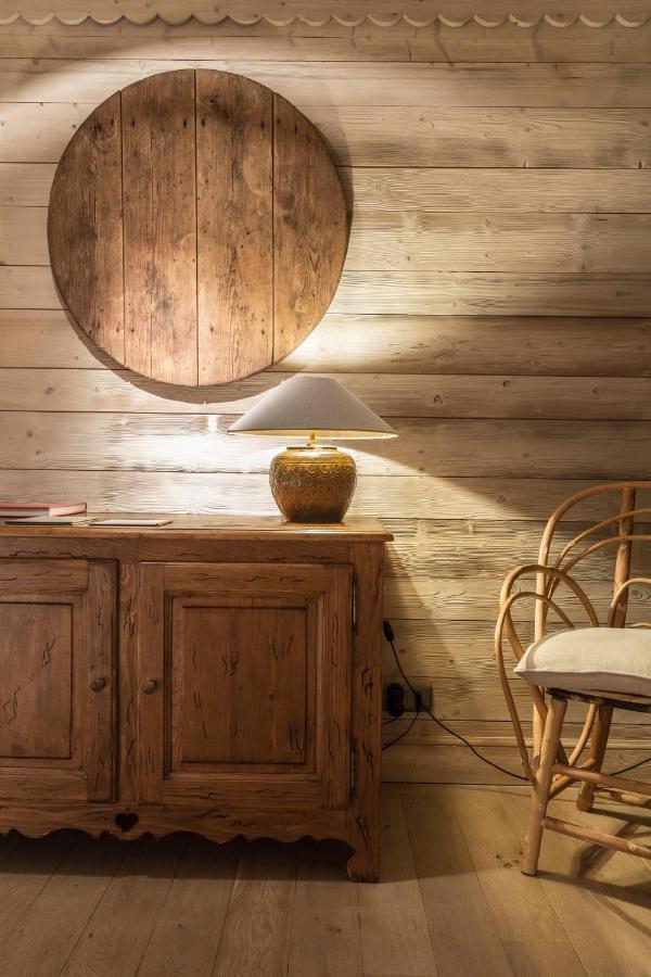 Le Cerf Amoureux Chalet Prive & Spa Саланш Екстериор снимка