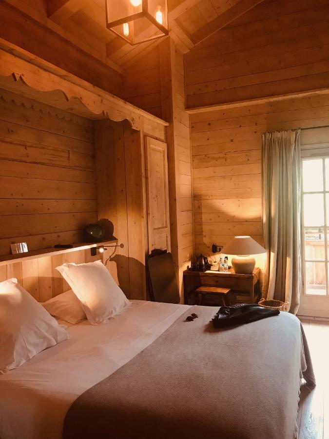 Le Cerf Amoureux Chalet Prive & Spa Саланш Екстериор снимка